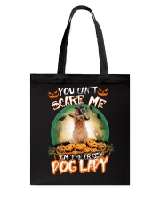 Crazy Lady - Silky Terrier Tote Bag tile