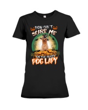 Crazy Lady - Silky Terrier Premium Fit Ladies Tee tile