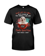 Give Me Coffee - Clumber Spaniel Classic T-Shirt front