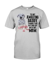 Amazing Daddy - American Bulldog Classic T-Shirt front