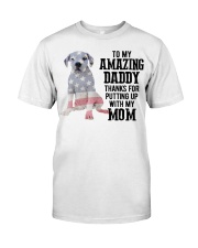 Amazing Daddy - American Bulldog Classic T-Shirt tile