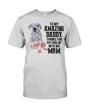Amazing Daddy - American Bulldog Premium Fit Mens Tee tile