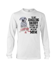 Amazing Daddy - American Bulldog Long Sleeve Tee tile
