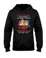 Give Me Coffee - TAN LONG HAIRED Chihuahua Hooded Sweatshirt tile