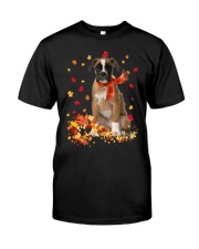Autumn Leaves Scraf - Boxer Premium Fit Mens Tee tile