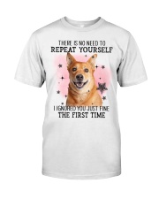 First Time - Carolina Dingo Classic T-Shirt front