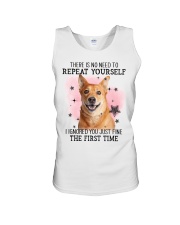 First Time - Carolina Dingo Unisex Tank tile