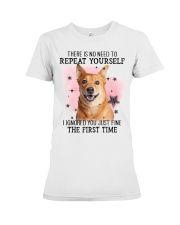 First Time - Carolina Dingo Premium Fit Ladies Tee tile