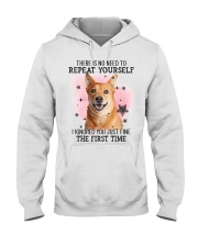 First Time - Carolina Dingo Hooded Sweatshirt tile