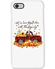 Thanksgiving - Italian Greyhound Phone Case tile