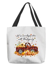 Thanksgiving - Italian Greyhound All-Over Tote tile