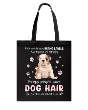 Happy People - Bulldog Tote Bag tile