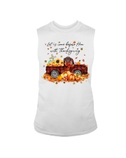 Thanksgiving - CHOCOLATE Labrador Sleeveless Tee tile