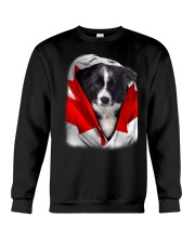 Canada Flag - Border Collie Crewneck Sweatshirt tile