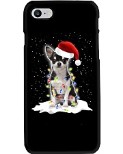 Christmas Led - Chihuahua Phone Case tile