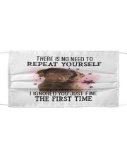 First Time - Chesapeake Bay Retriever Mask tile