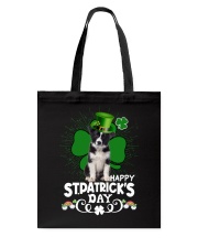Happy Clover - Border Collie Tote Bag tile
