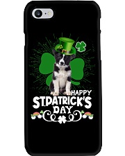 Happy Clover - Border Collie Phone Case tile
