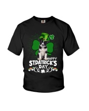 Happy Clover - Border Collie Youth T-Shirt tile