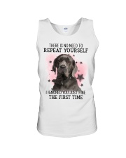 First Time - Neapolitan Mastiff Unisex Tank tile