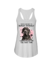 First Time - Neapolitan Mastiff Ladies Flowy Tank tile