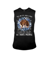 Hate People - Pocket Beagle Sleeveless Tee tile