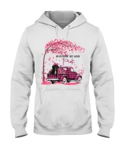 Pink Autumn - BLACK Cockapoo Hooded Sweatshirt tile