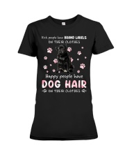 Happy People - BLACK Pug 3 Premium Fit Ladies Tee tile