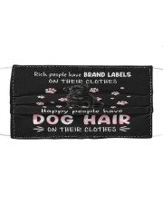 Happy People - BLACK Pug 3 Mask tile