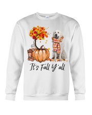 It is Fall - Great Pyrenees Crewneck Sweatshirt tile