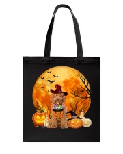 Moon Candy - RED Labradoodle Tote Bag tile