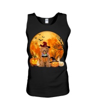 Moon Candy - RED Labradoodle Unisex Tank tile