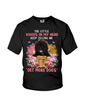The Little - BLACK Shih-Poo Youth T-Shirt tile