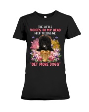 The Little - BLACK Shih-Poo Premium Fit Ladies Tee tile