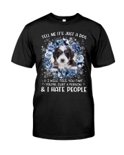 Hate People - Bernedoodle Classic T-Shirt front