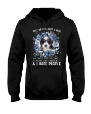 Hate People - Bernedoodle Hooded Sweatshirt tile