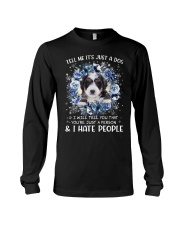 Hate People - Bernedoodle Long Sleeve Tee tile