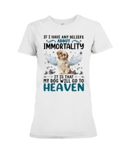 Immortality - shih tzu Premium Fit Ladies Tee tile