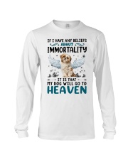 Immortality - shih tzu Long Sleeve Tee tile
