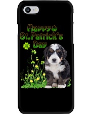 Gold Grass - Bernedoodle Phone Case tile