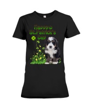 Gold Grass - Bernedoodle Premium Fit Ladies Tee tile
