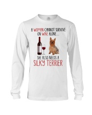 She Also Needs - Silky Terrier Long Sleeve Tee tile