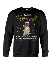 Christmas Lights - English Mastiff 2 Crewneck Sweatshirt tile