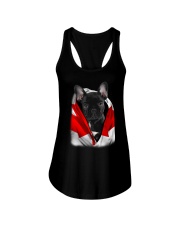 Canada Flag - French Bulldog Ladies Flowy Tank tile