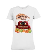 Pumpkin House - BLACK Cockapoo Premium Fit Ladies Tee tile