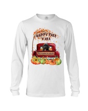 Pumpkin House - BLACK Cockapoo Long Sleeve Tee tile
