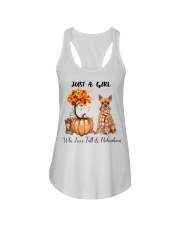 Fall And - Chihuahua 2 Ladies Flowy Tank tile