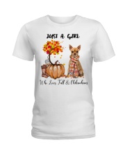 Fall And - Chihuahua 2 Ladies T-Shirt tile