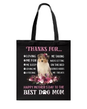 Thanks Mom - Rough Collie 1 Tote Bag tile