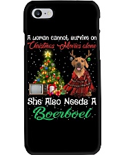 Christmas Alone - Boerboel Phone Case tile